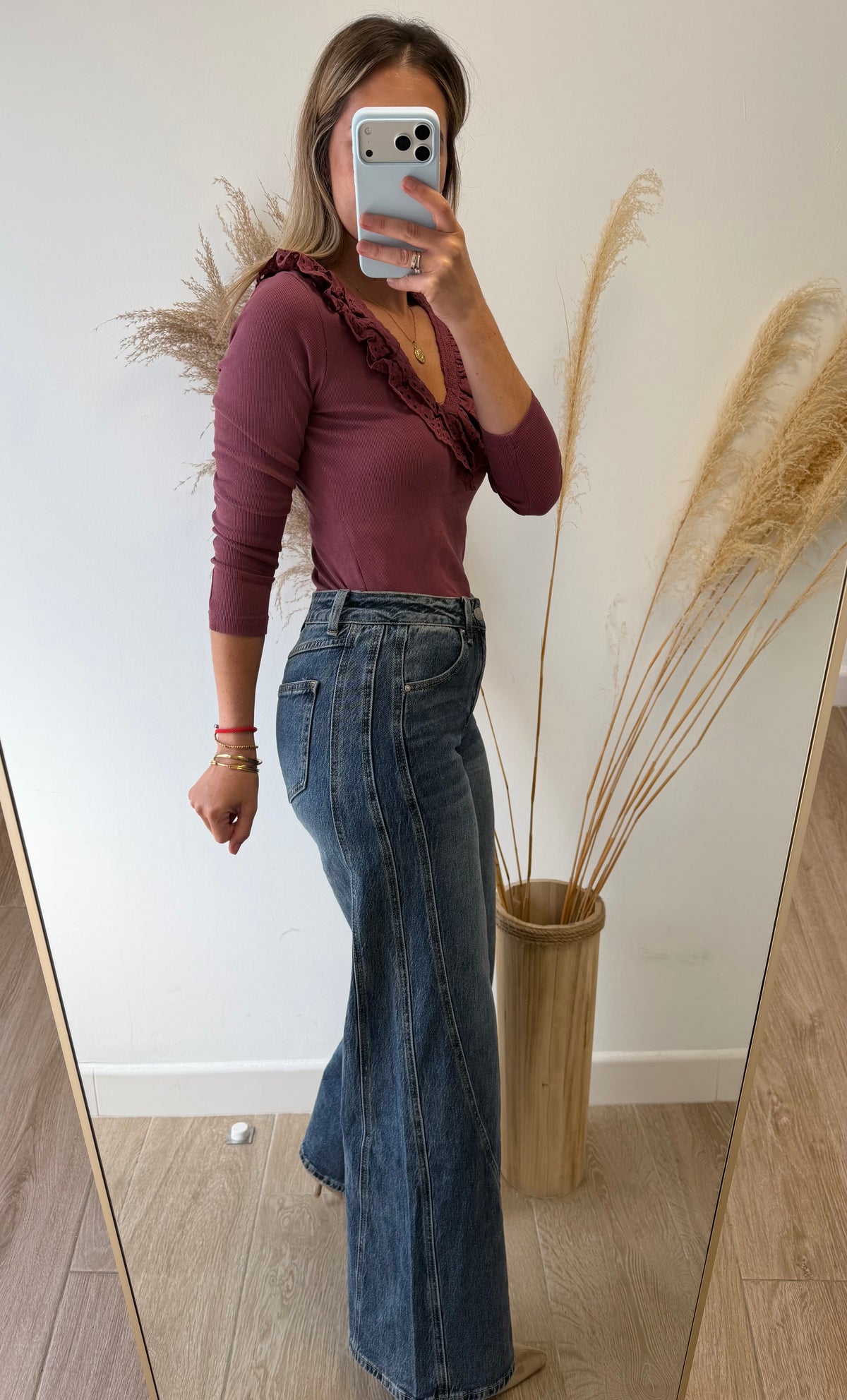 Denim barrel Rachel