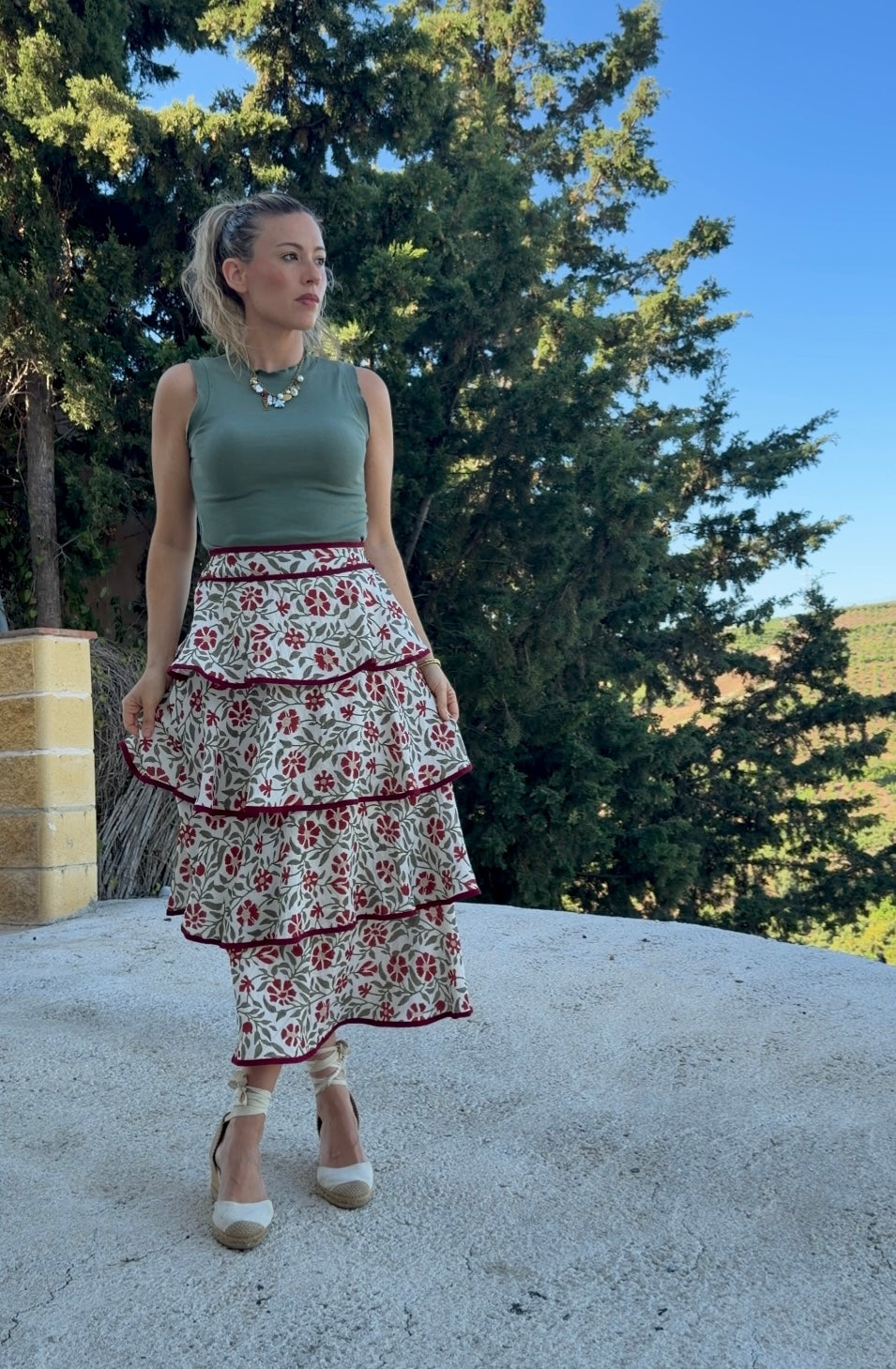 Falda Volantes Amapola