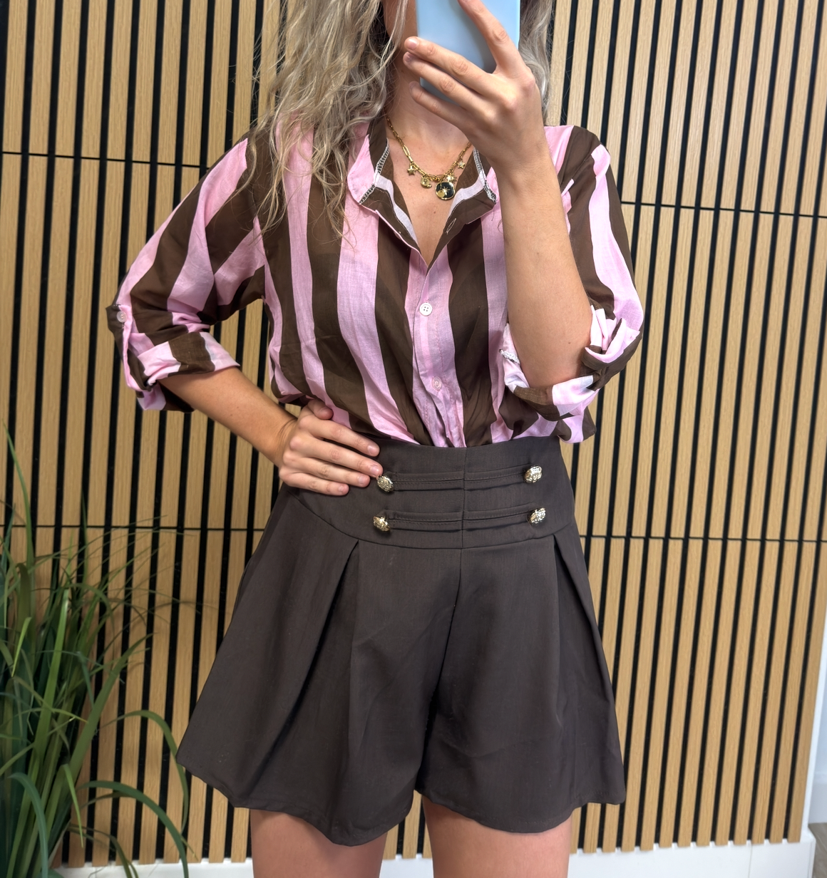 Short/ Falda Tablas