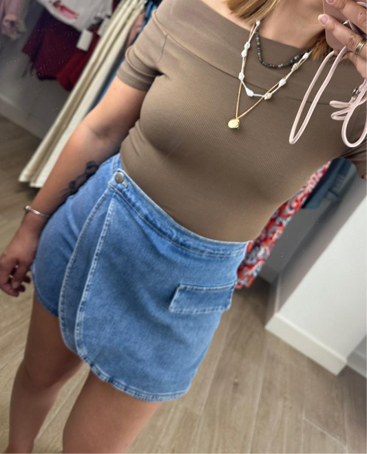 Falda/Pantalon Denim