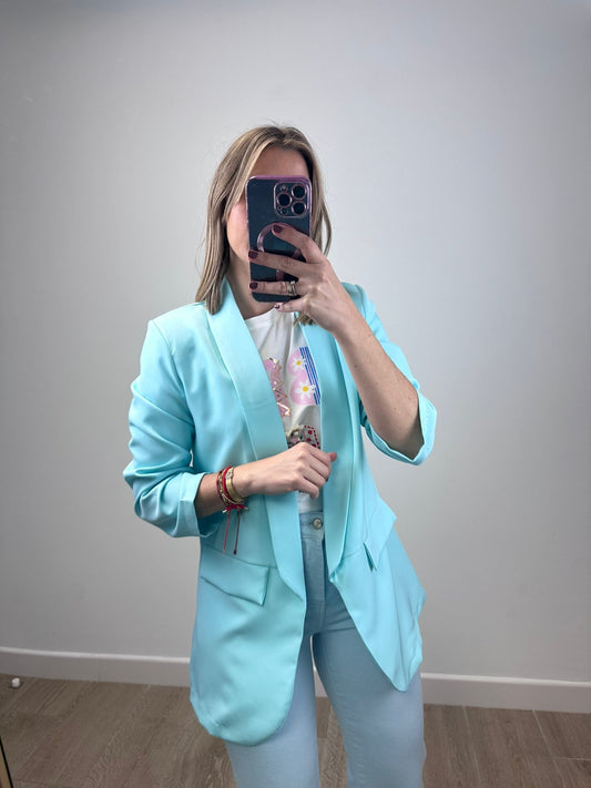 Americana "City Style" con Manga Fruncida