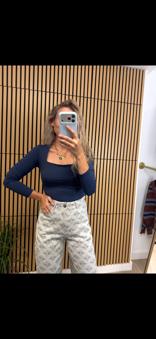 Body Zara Escote cuadrado