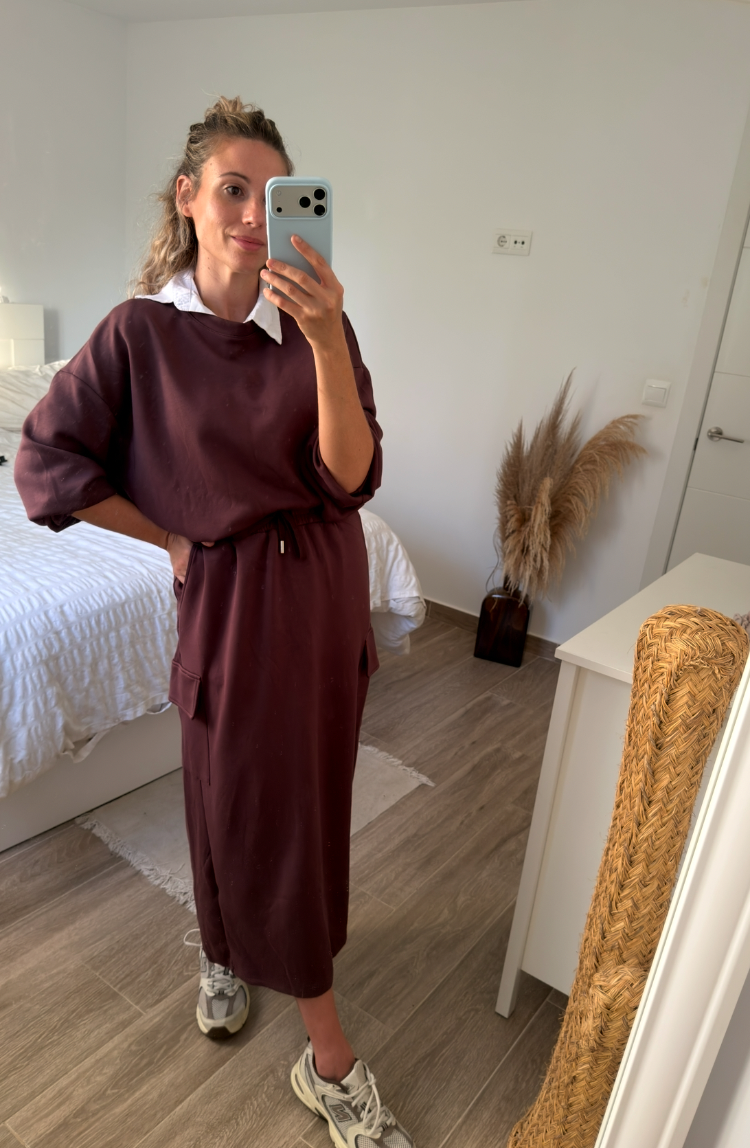 Falda midi Cargo