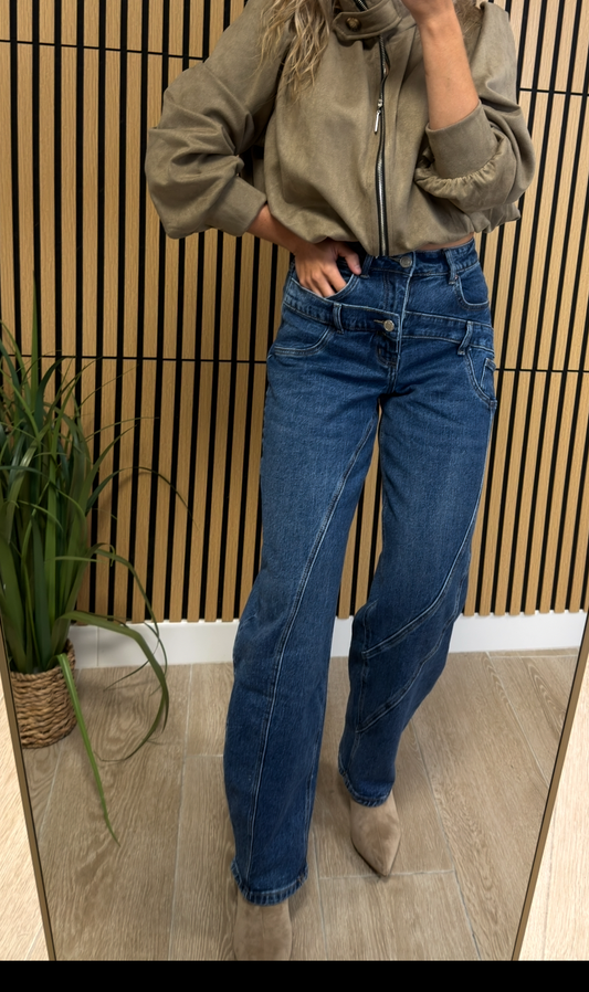 Denim Asimétrico Barrel